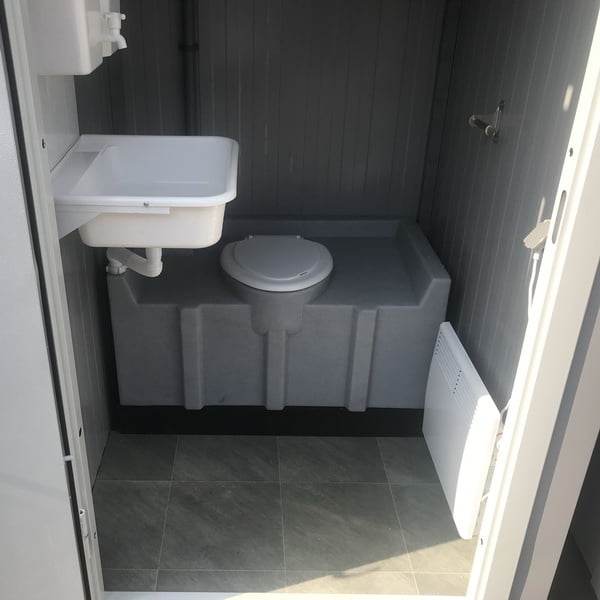 Теплая туалетная кабина Комфорт 007
