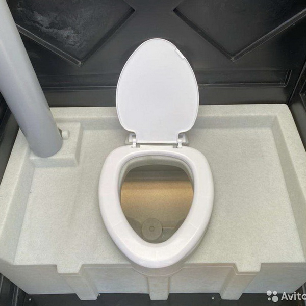 Туалетная кабина черная 00145
