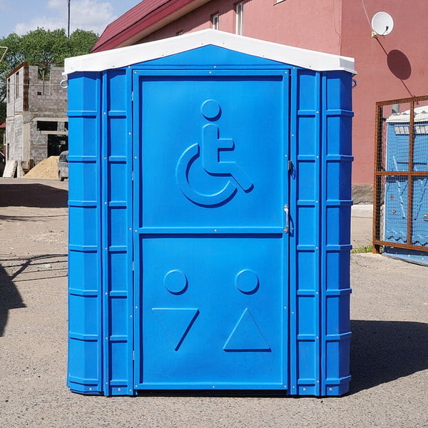 Туалетная кабина для инвалидов 001