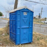 Пластиковая туалетная кабина 00063