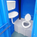 Туалетная кабина для стройки 00000