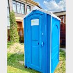 Туалетная кабина для стройки 00003