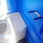 Туалетная кабина для стройки 00008