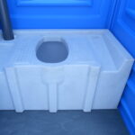 Туалетная кабина для стройки 00011