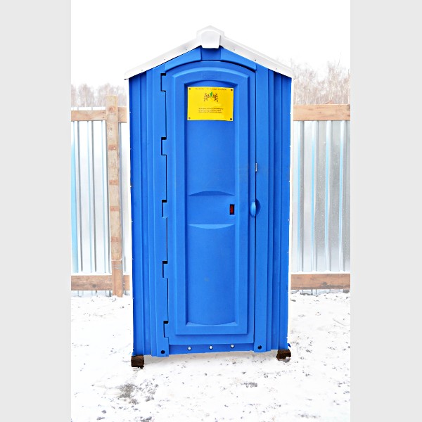 Туалетная кабина для стройки 00014