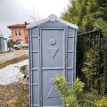 Туалетная кабина Комфорт на дачу 014