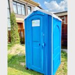 Туалетная кабина для стройки 00019