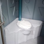 Туалетная кабина для стройки 00021