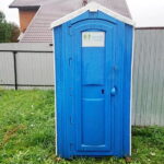 Туалетная кабина для стройки 00022