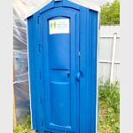 Туалетная кабина для стройки 00026