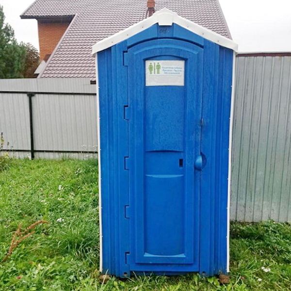 Туалетная кабина для стройки 00055