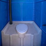 Туалетная кабина для дачи 00007
