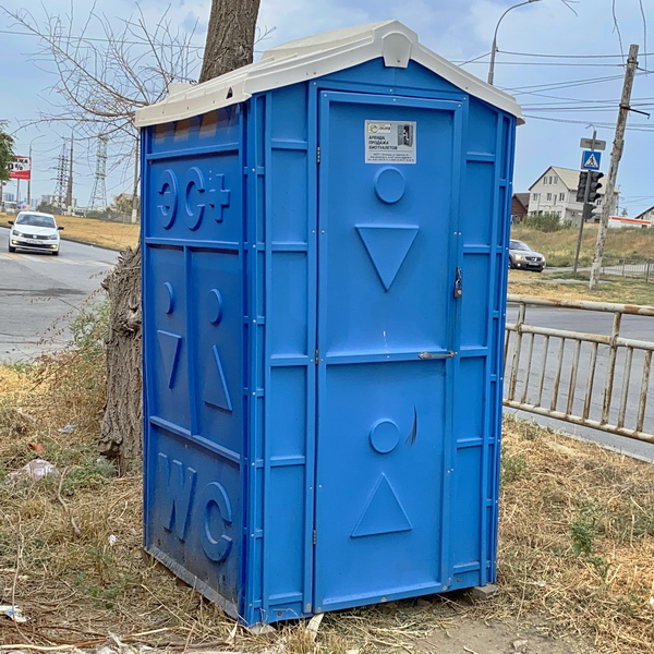 Туалетная кабина для дачи 00016