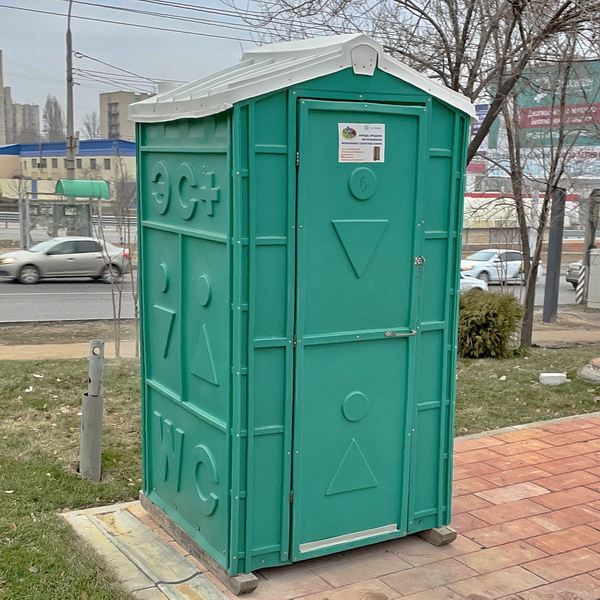 Туалетная кабина для дачи 00034